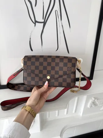 Louis Vuitton Felicie Pochette Brown