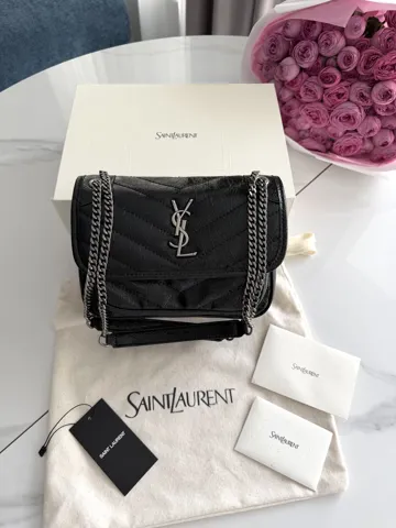 Yves Saint Laurent Niki Black Silver