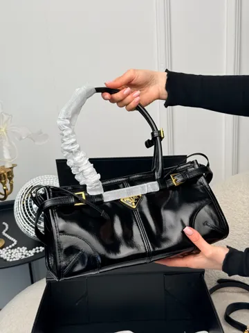 Prada Bonnie Soft Lux Leather Handbag