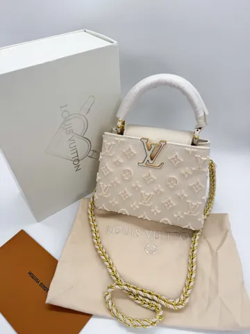 Louis Vuitton Capucines Mini Cream