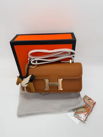 Hermes Constance 26 Bag in Caramel with Gold
