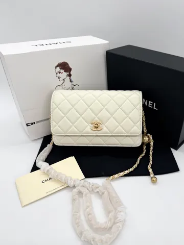 Chanel Mini Flap Bag Cream