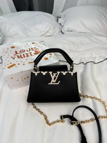 Louis Vuitton Capucines Mini Black Diamond