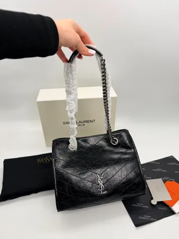 Saint Laurent Niki Black/Silver