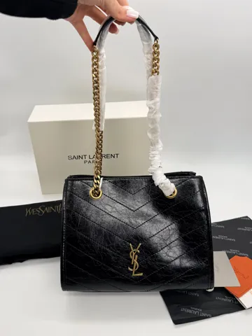 Saint Laurent Niki Black/Gold