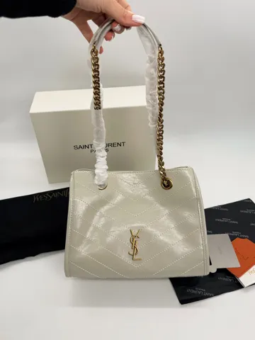 Saint Laurent Niki Cream/Gold