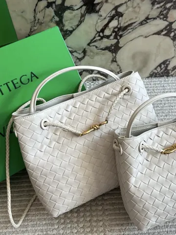 Bottega Veneta Andiamo Cream