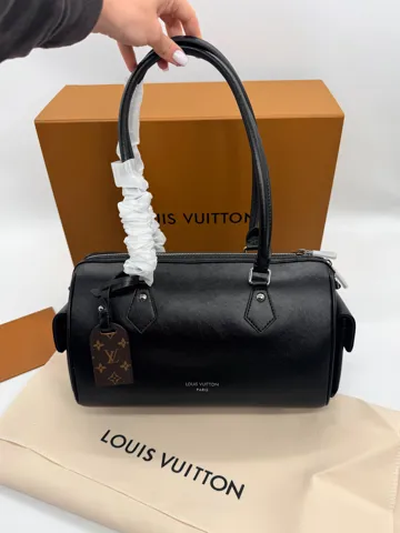 Louis Vuitton Speedy Soft Leather Black / Silver