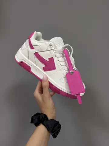 OFF WHITE OUT OF OFFICE | WHITE / FUCHSIA (8)