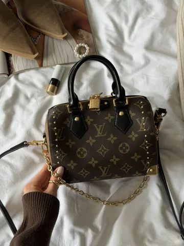 Louis Vuitton Speedy Trunk 20 Canvas/Gold