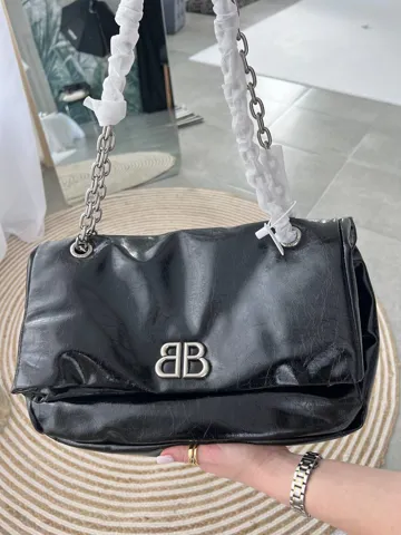 Balenciaga Monaco silver